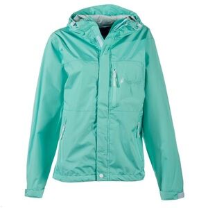 Frogg Toggs Java Toadz 2.5 Rain Jacket Seafoam Green Hooded Outdoor